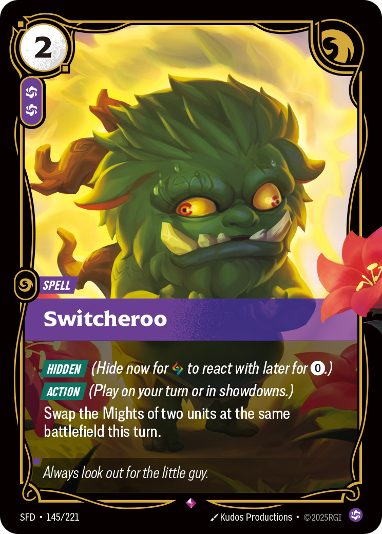 Switcheroo SFD-145 · Normal Foil
