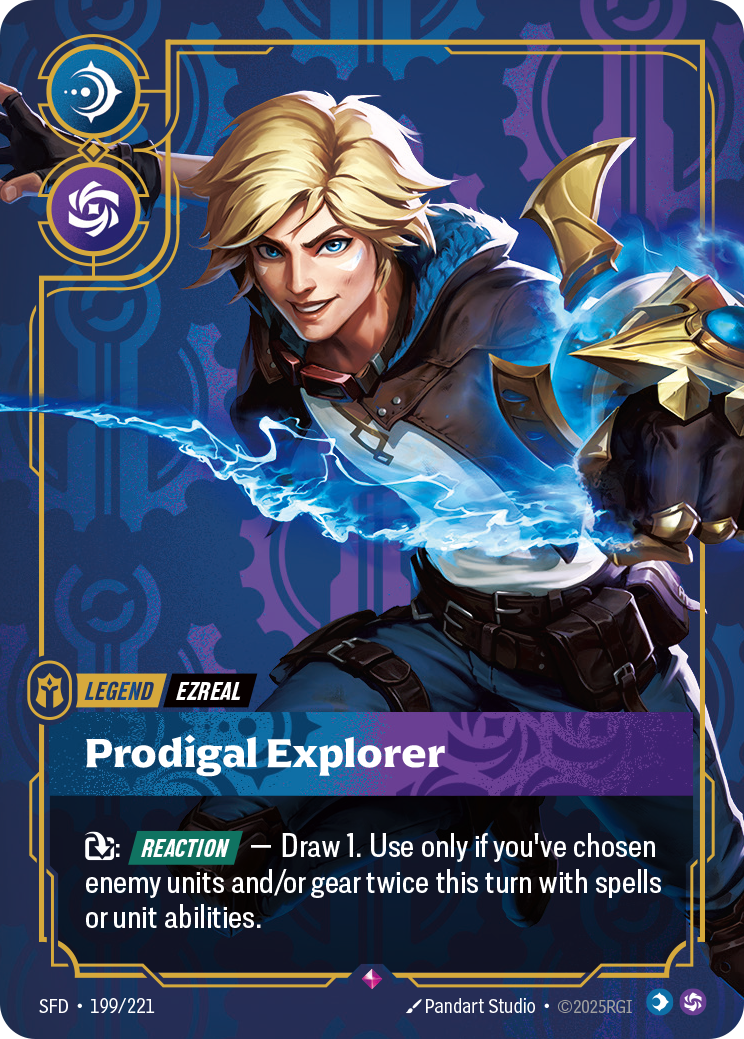 Prodigal Explorer SFD-199/221 Normal Riftbound card