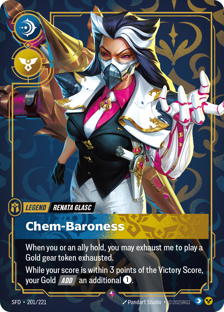 Chem-Baroness SFD-201/221 Normal Riftbound card