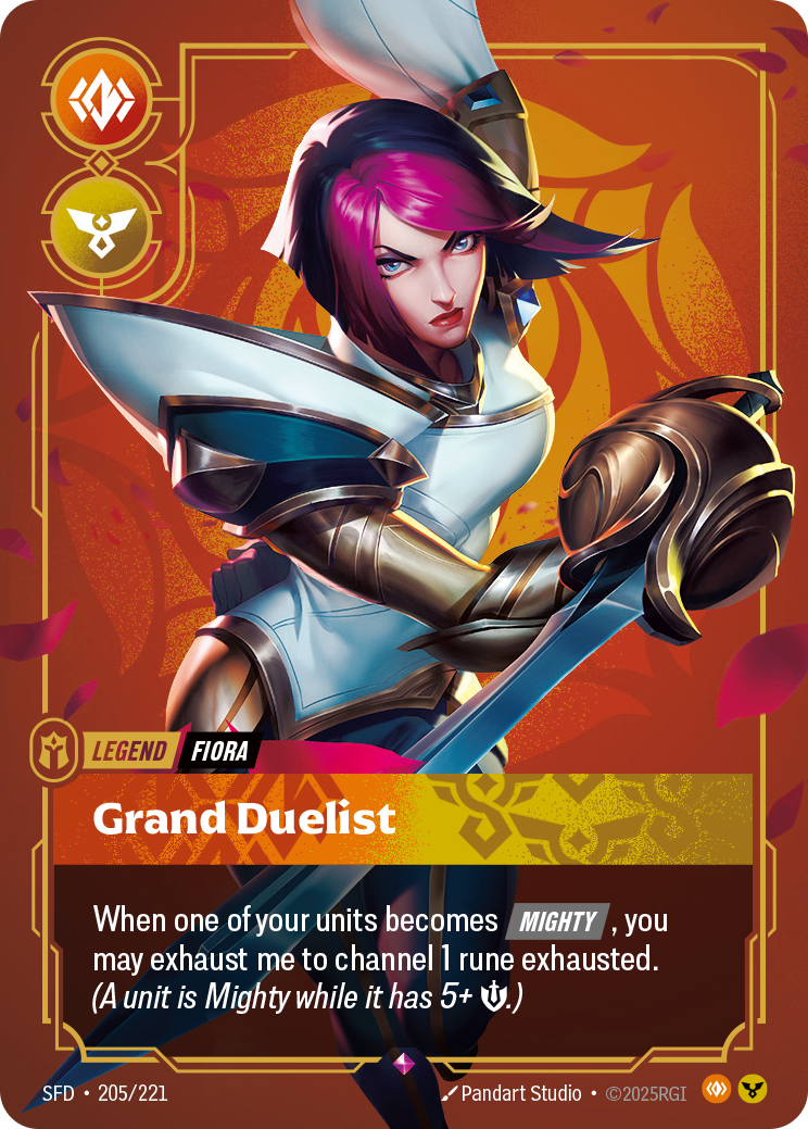 Grand Duelist SFD-205/221 Normal Riftbound card