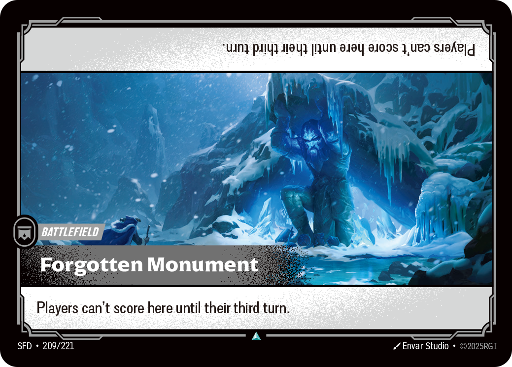 Forgotten Monument SFD-209/221 Normal Riftbound card