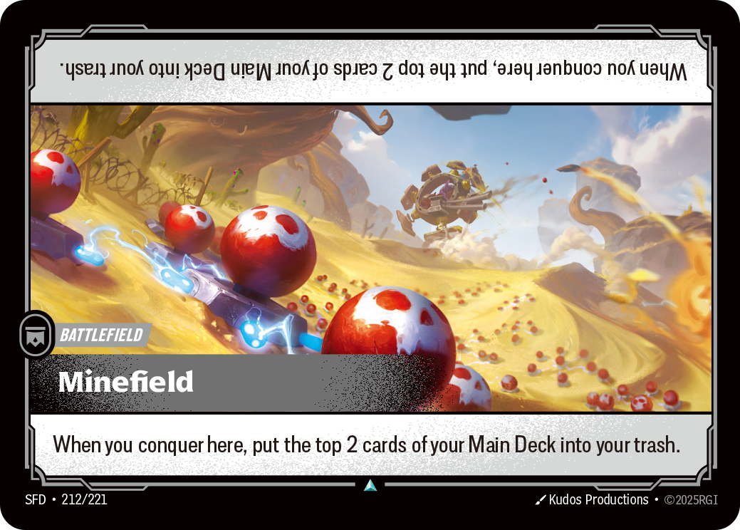 Minefield SFD-212/221 Normal Riftbound card