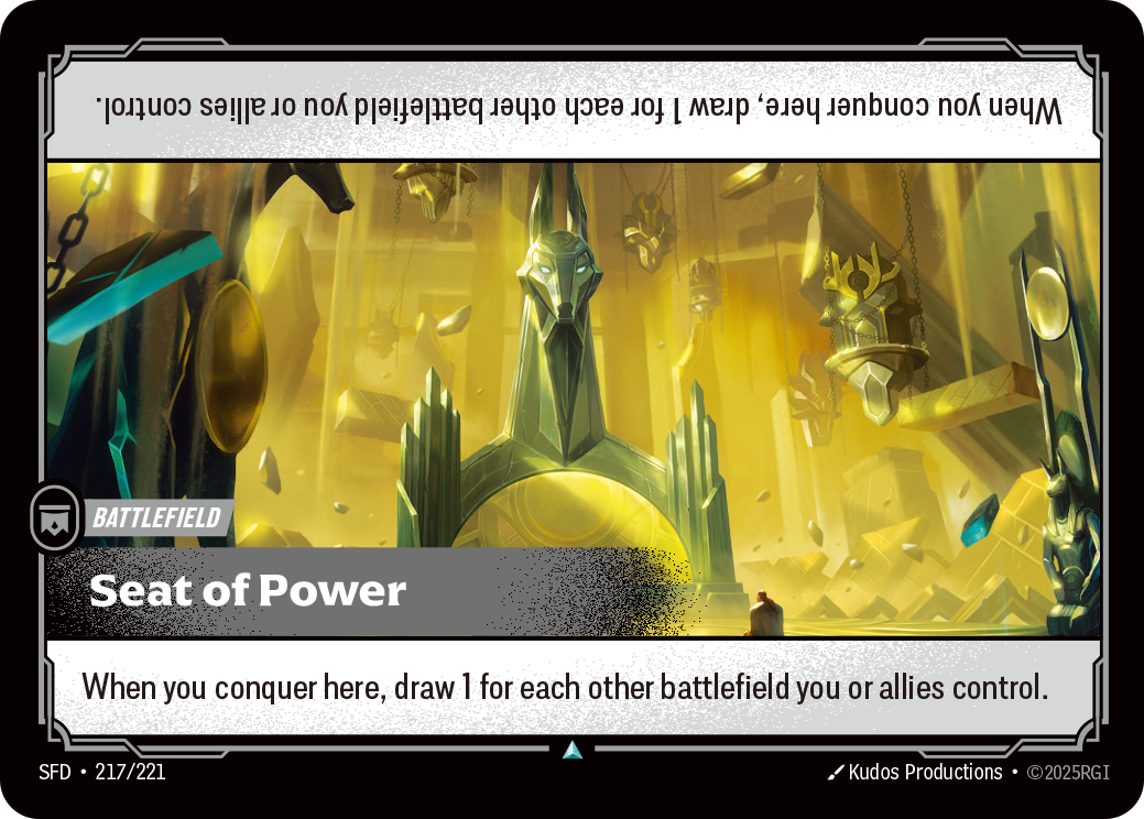 Seat of Power SFD-217/221 Normal Riftbound card
