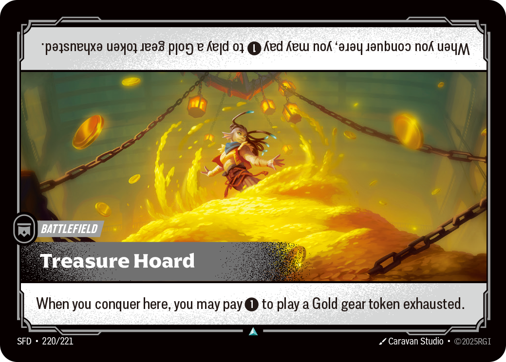 Treasure Hoard SFD-220/221 Normal Riftbound card