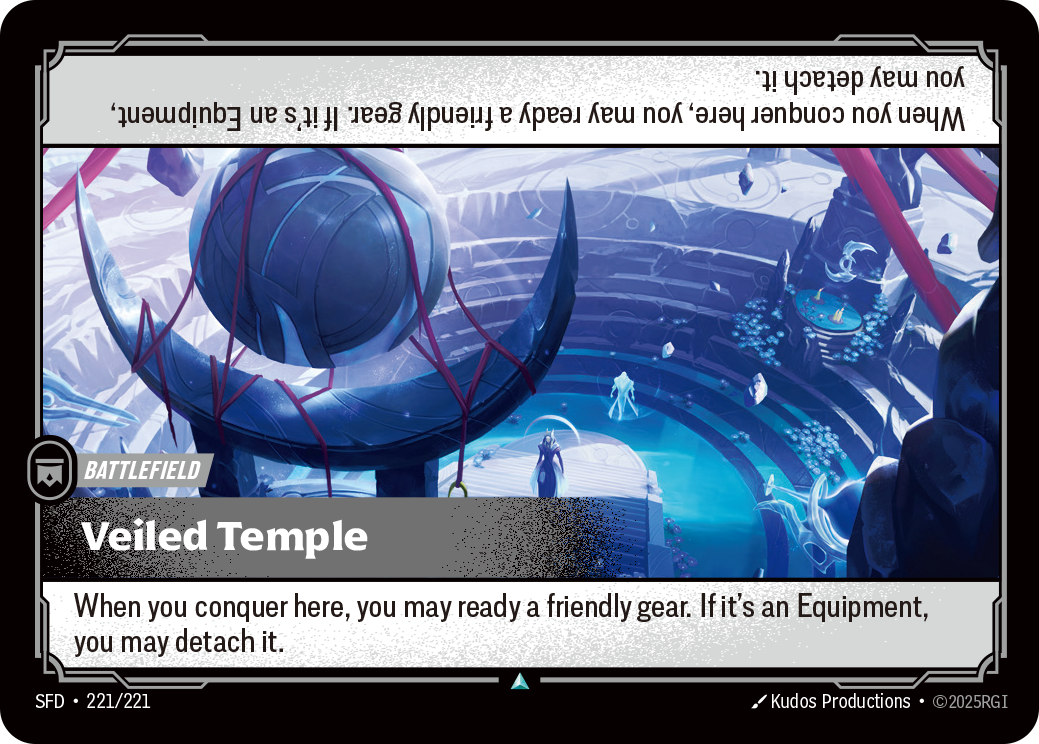 Veiled Temple SFD-221/221 Normal Riftbound card