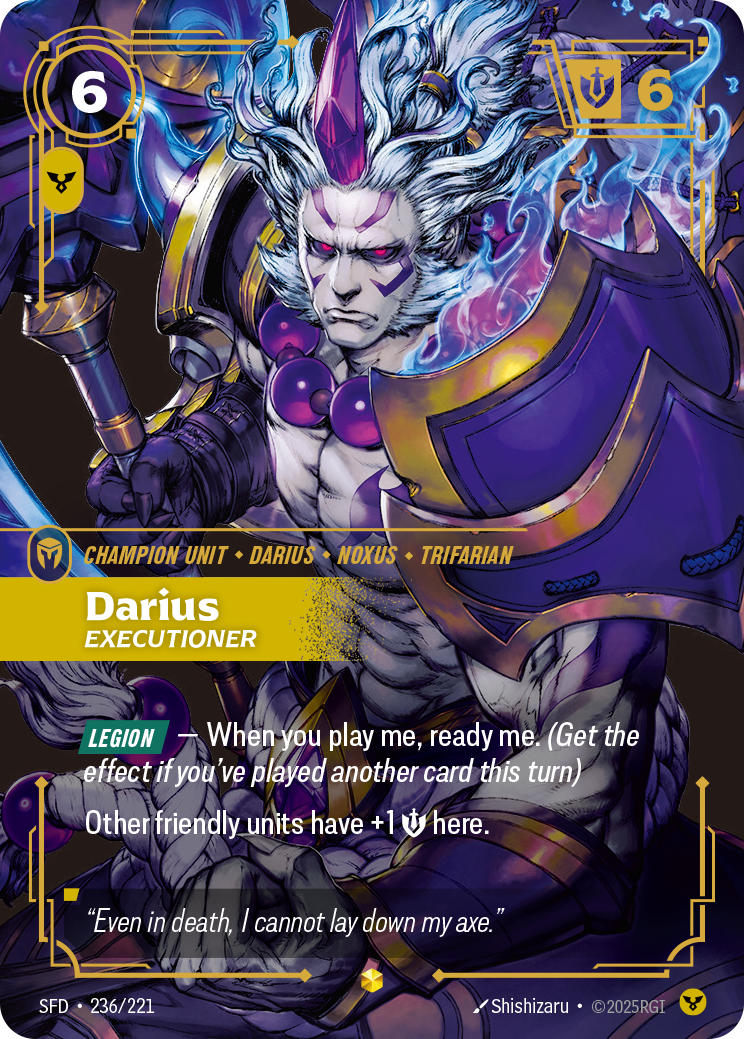 Darius, Executioner Alternate Art thumbnail