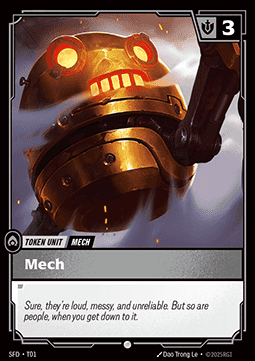 Mech SFD-T01 Normal Riftbound card
