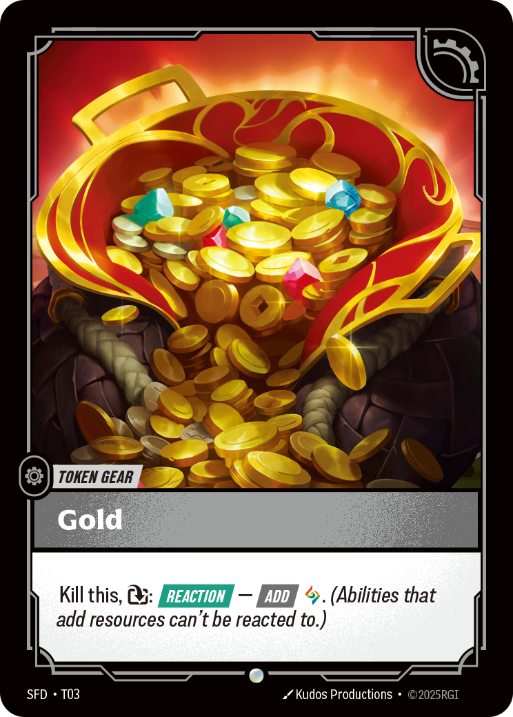 Gold SFD-T03 Normal Riftbound card