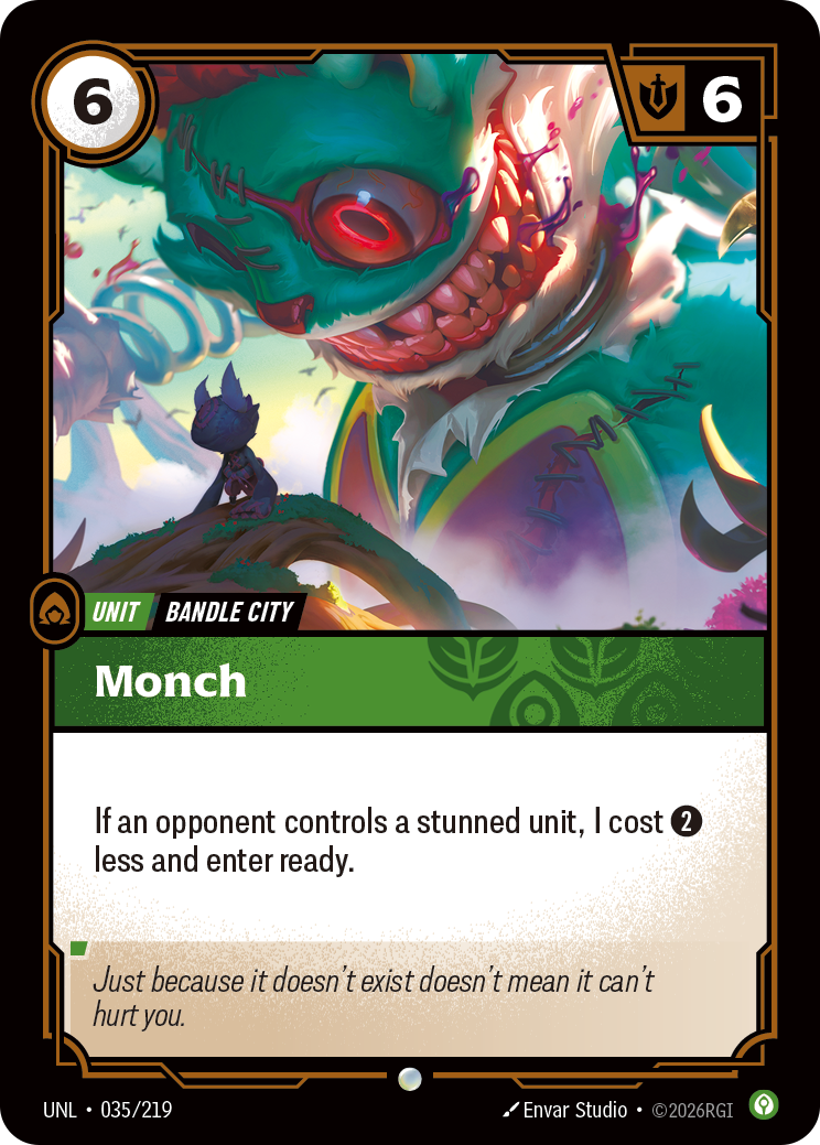 Monch UNL-035/219 Normal Riftbound card