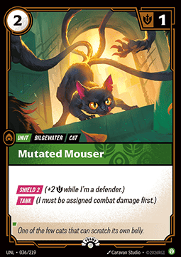 Mutated Mouser UNL-036/219-P Foil Riftbound card