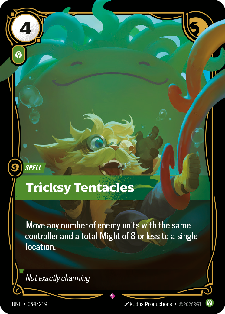 Tricksy Tentacles Riftbound card