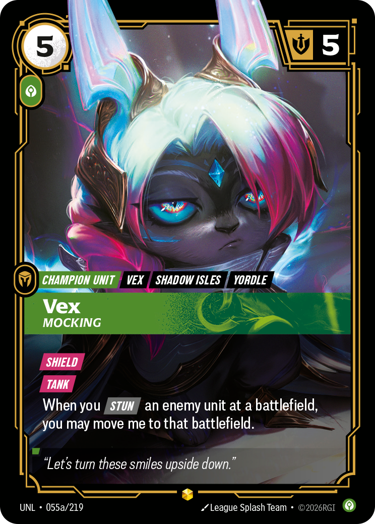 Vex, Mocking Riftbound card