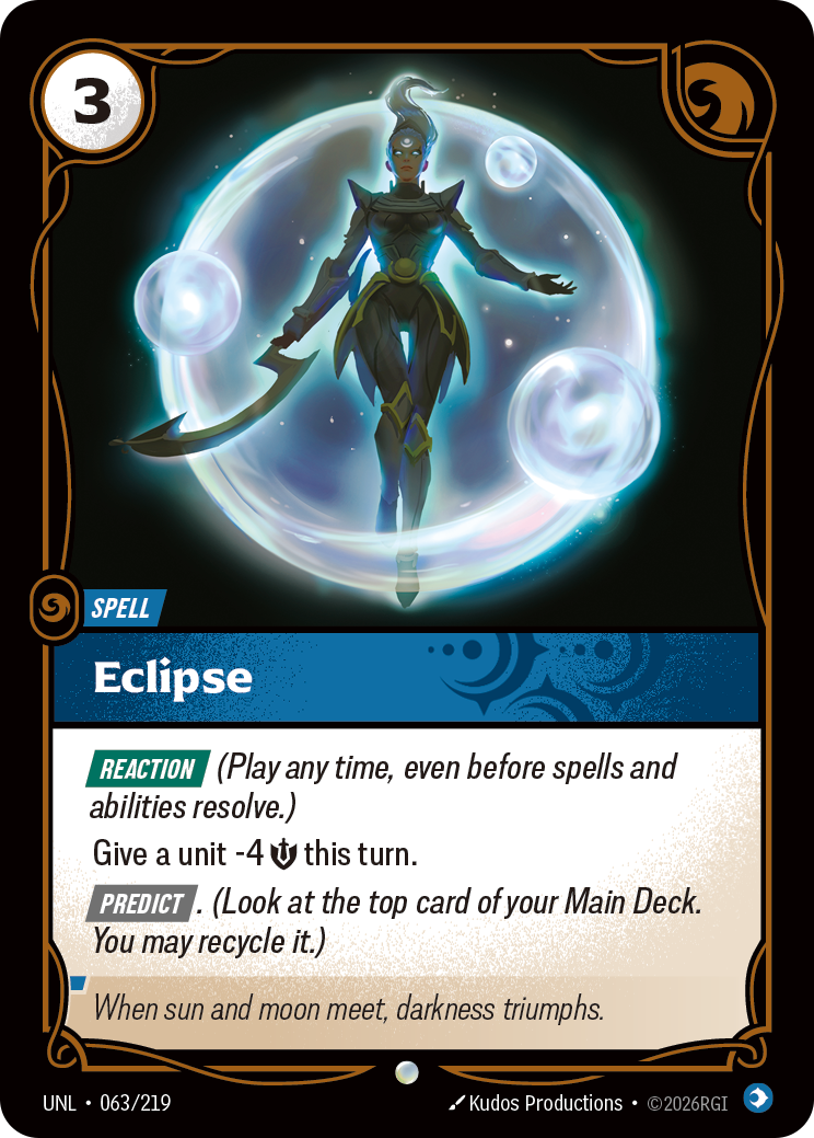 Eclipse Riftbound card
