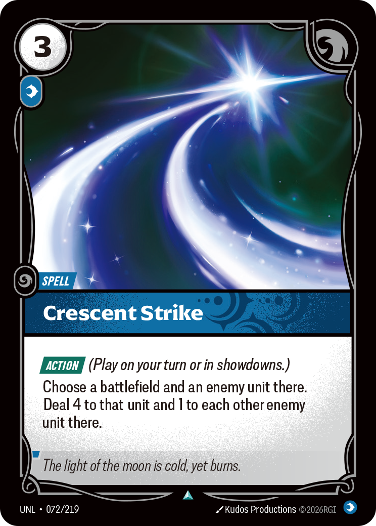 Crescent Strike UNL-072/219 Normal Riftbound card