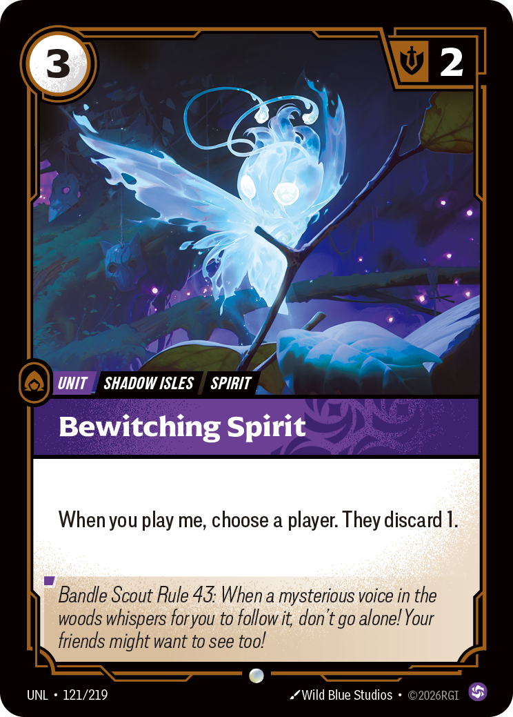 Bewitching Spirit Riftbound card