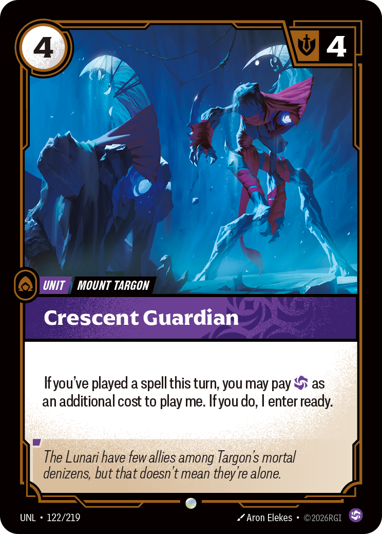 Crescent Guardian Riftbound card
