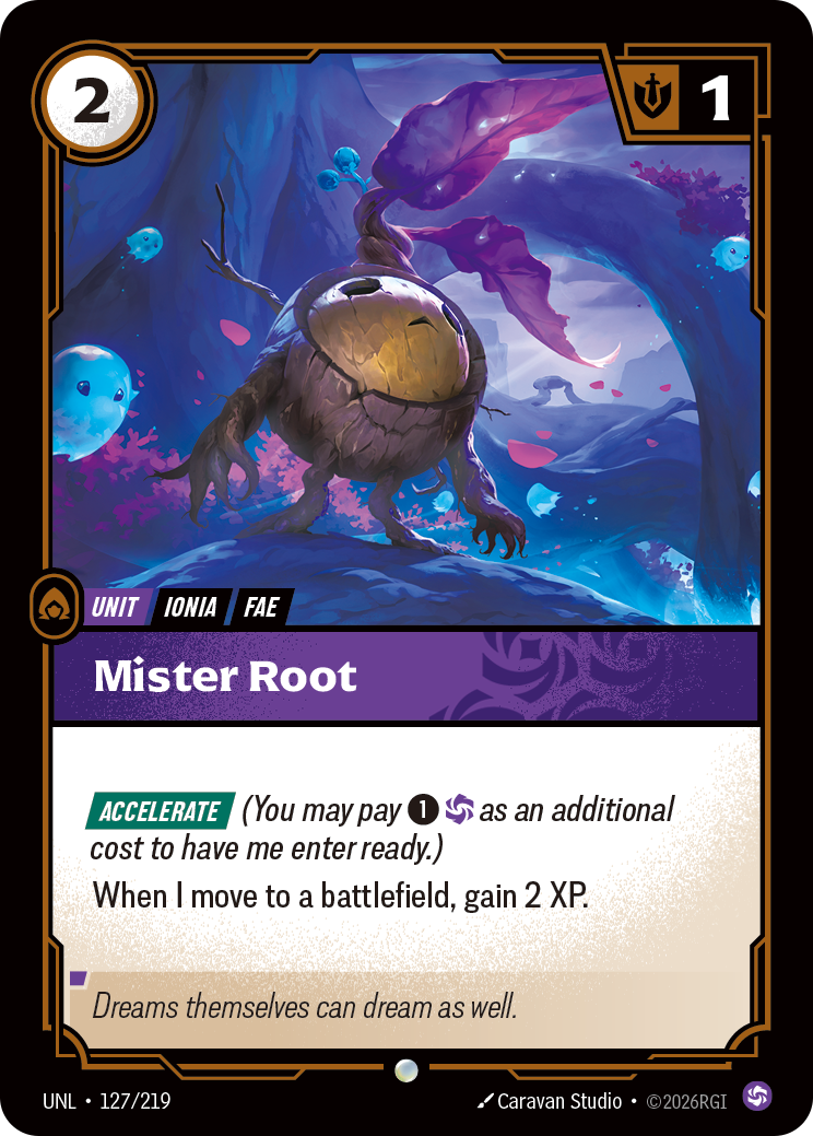 Mister Root Riftbound card