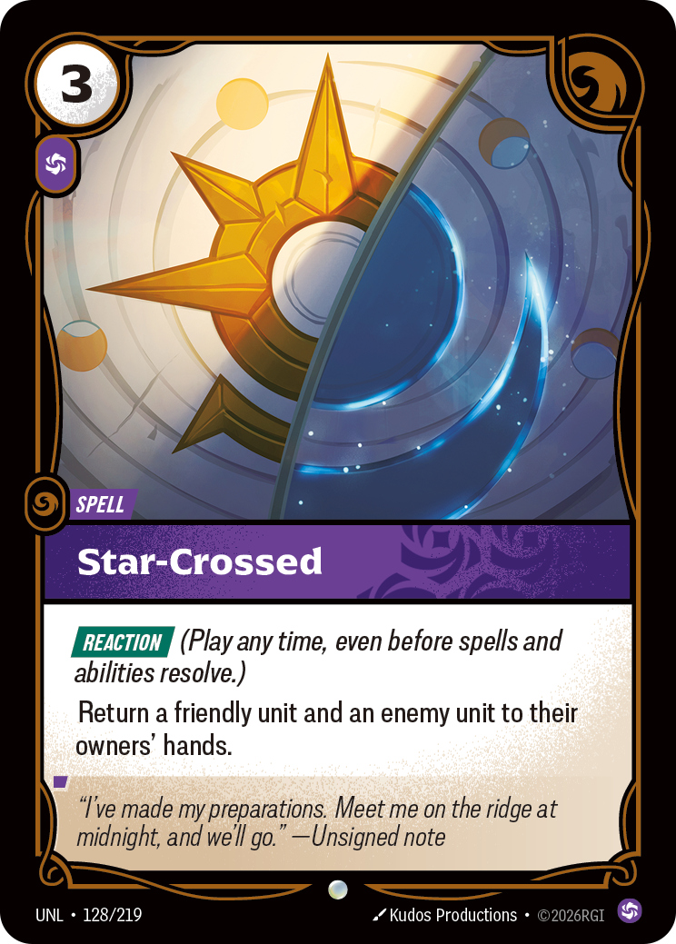 Star-Crossed Riftbound card