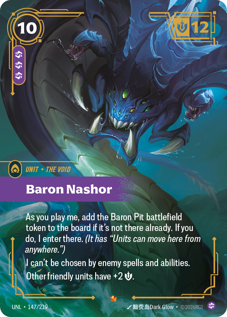 Baron Nashor UNL-147/219 Normal Riftbound card