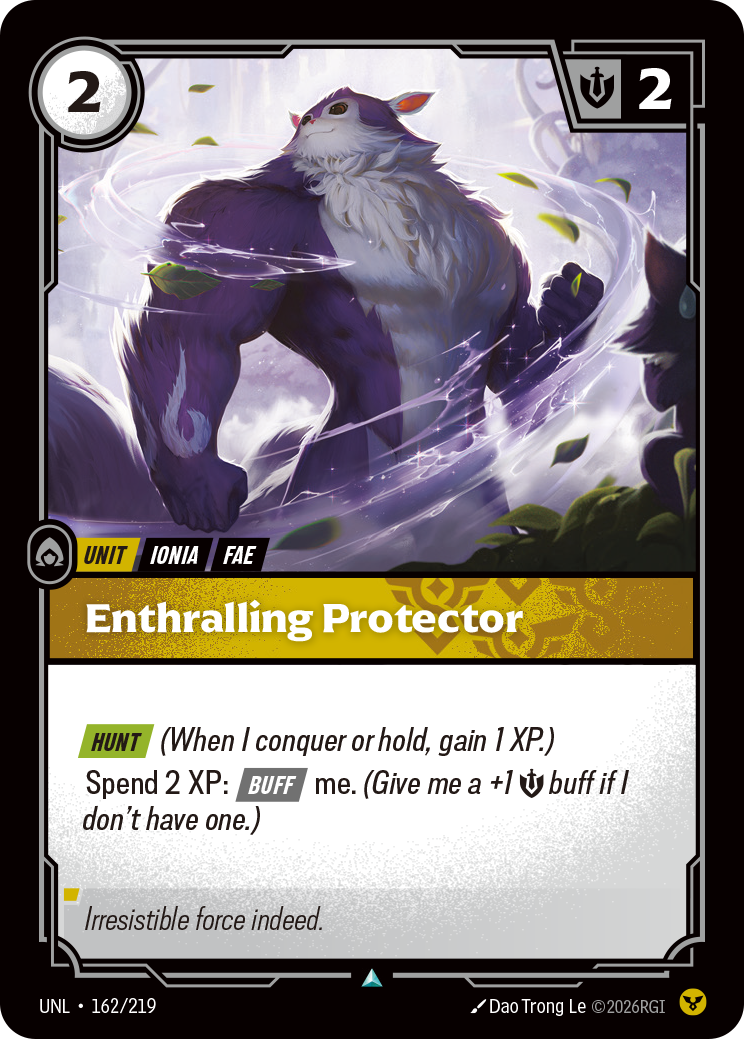 Enthralling Protector UNL-162/219 Normal Riftbound card