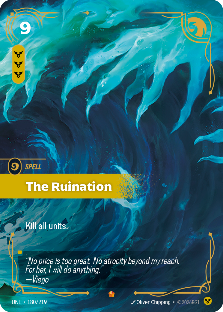 The Ruination UNL-180/219 Normal Riftbound card