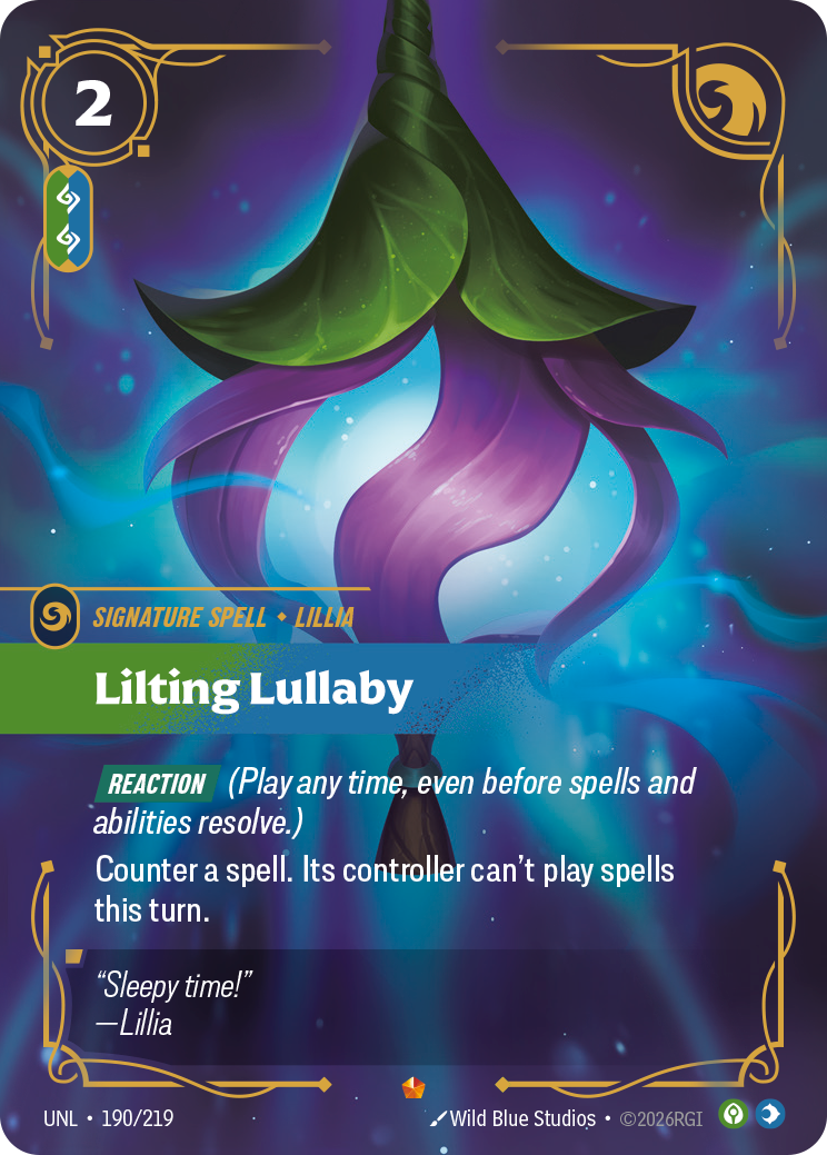 Lilting Lullaby UNL-190 · Normal Foil