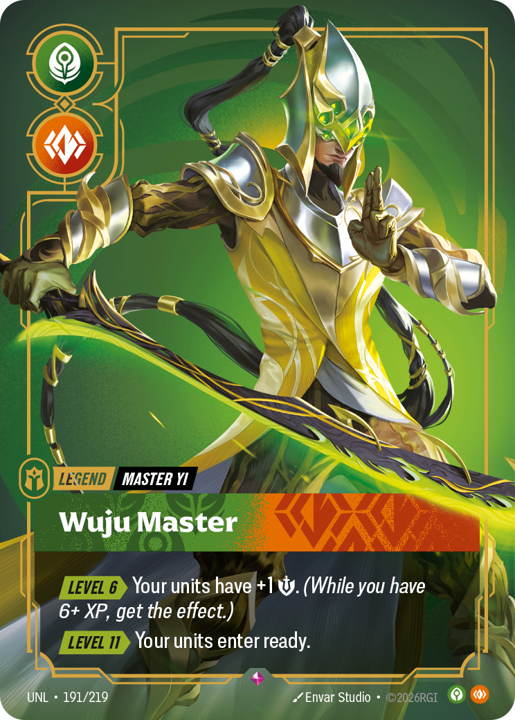 Wuju Master UNL-191/219 Normal Riftbound card