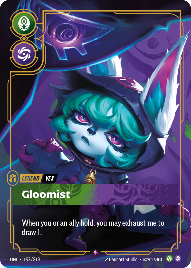 Gloomist UNL-193/219 Normal Riftbound card