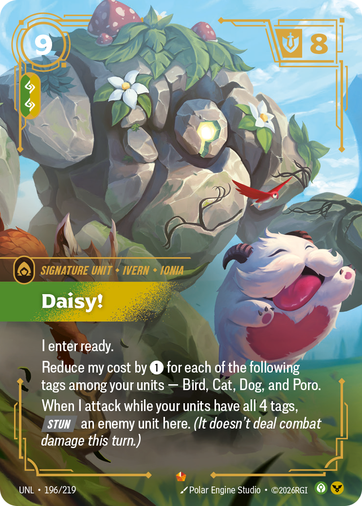 Daisy! UNL-196/219 Normal Riftbound card