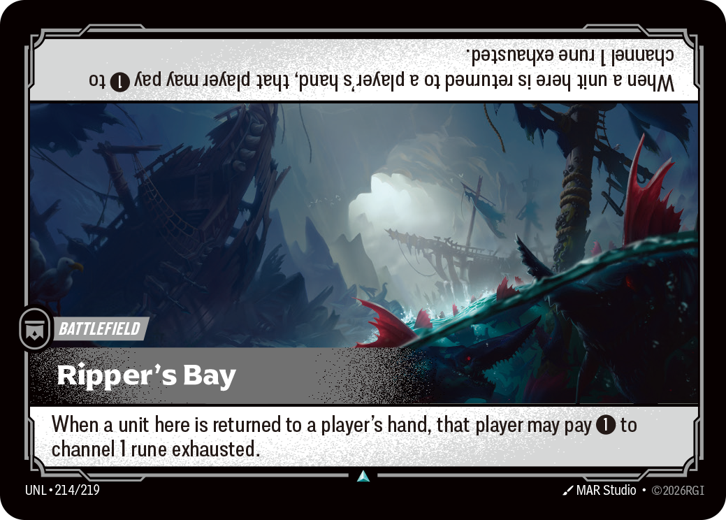 Ripper's Bay UNL-214/219 Normal Riftbound card