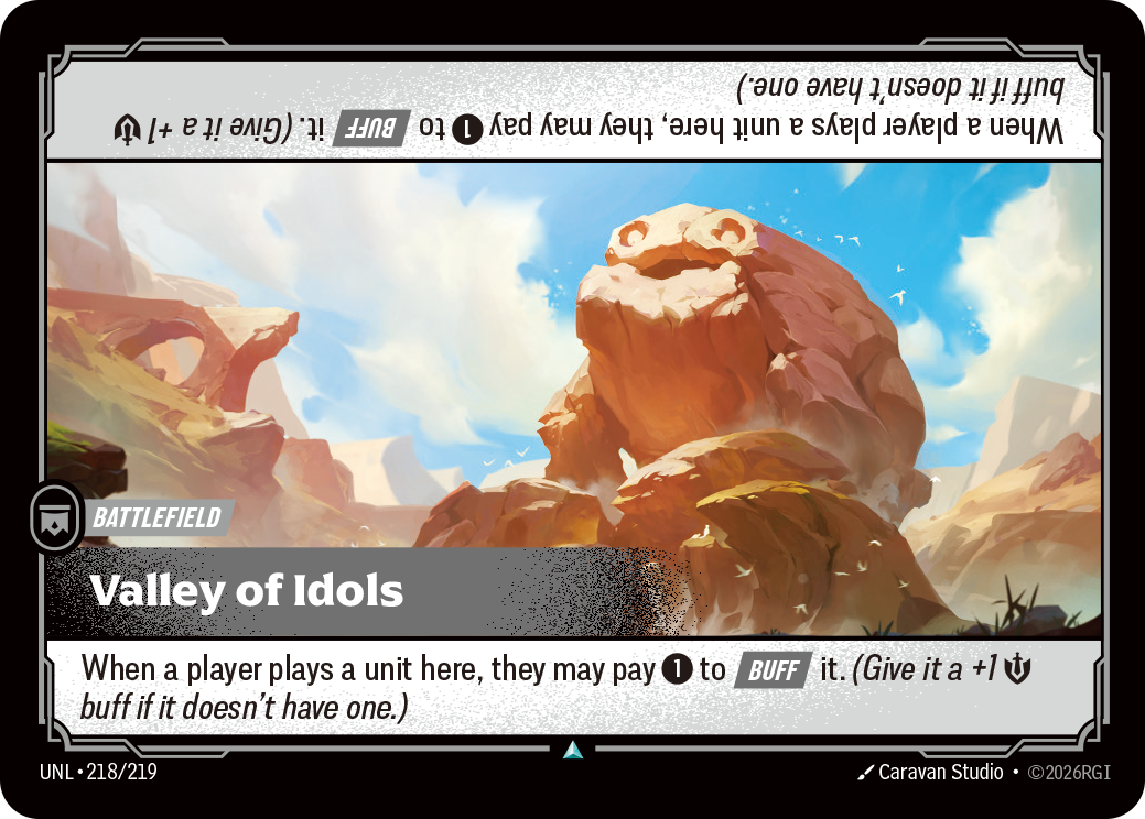 Valley of Idols UNL-218/219 Normal Riftbound card