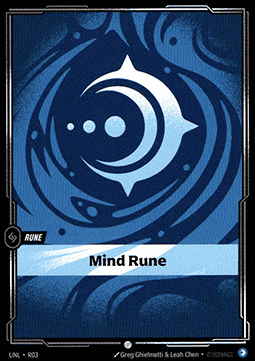 Mind Rune UNL-R03-CN Normal Riftbound card