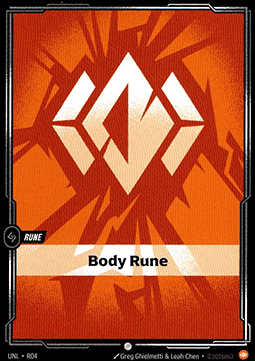 Body Rune UNL-R04-CN Normal Riftbound card