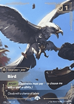 Bird UNL-T02-P Normal Riftbound card