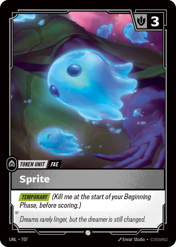 Sprite UNL-T07 Normal Riftbound card