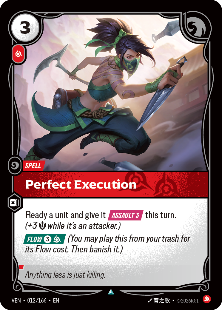 Perfect Execution VEN-012/166 Normal Riftbound card