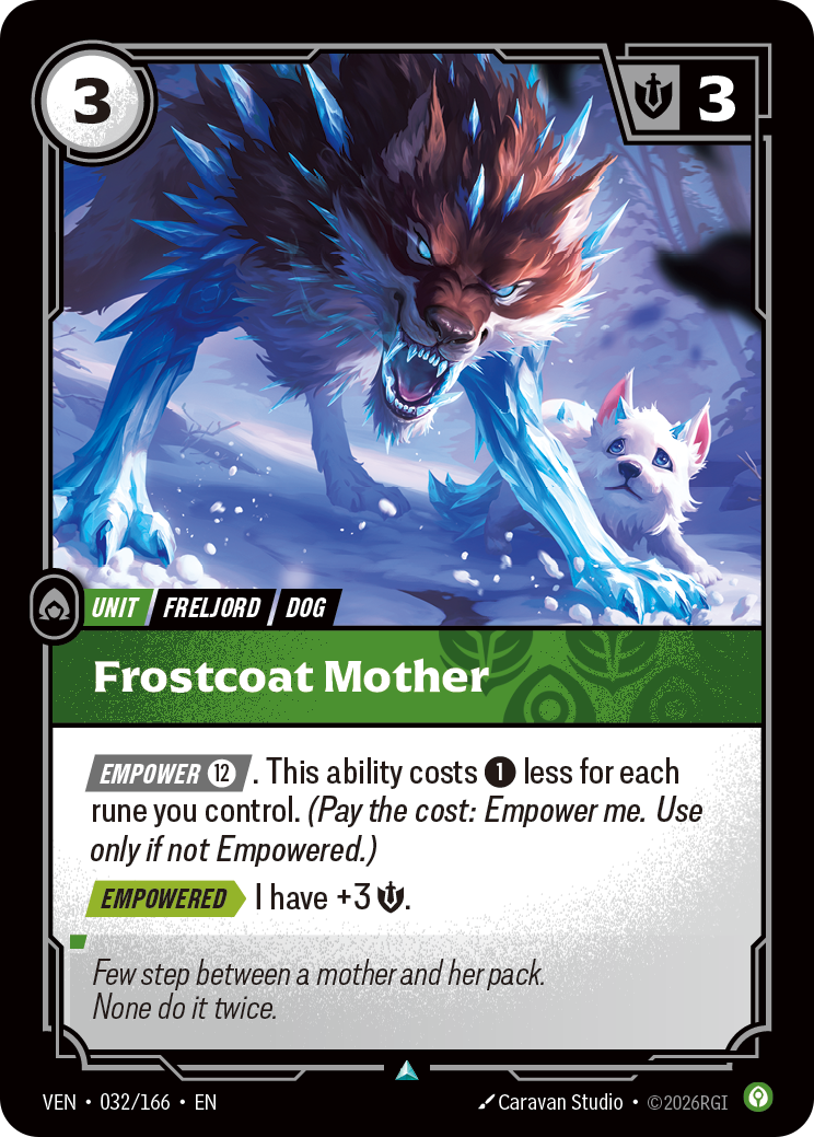 Frostcoat Mother VEN-032/166 Normal Riftbound card