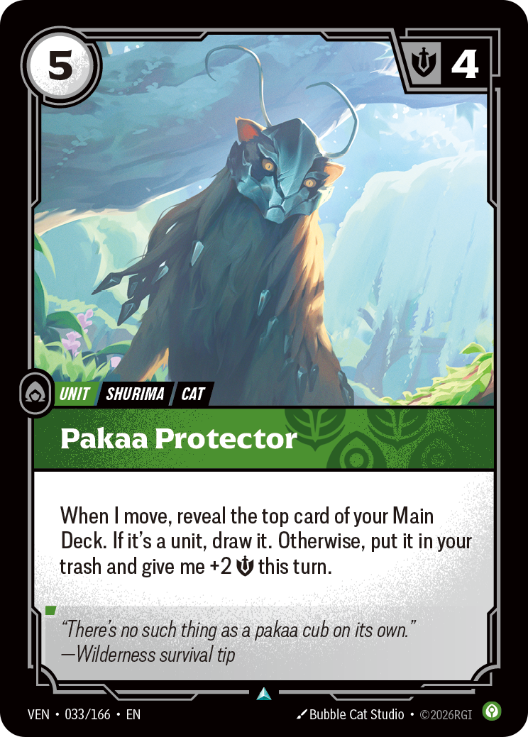 Pakaa Protector VEN-033/166 Normal Riftbound card