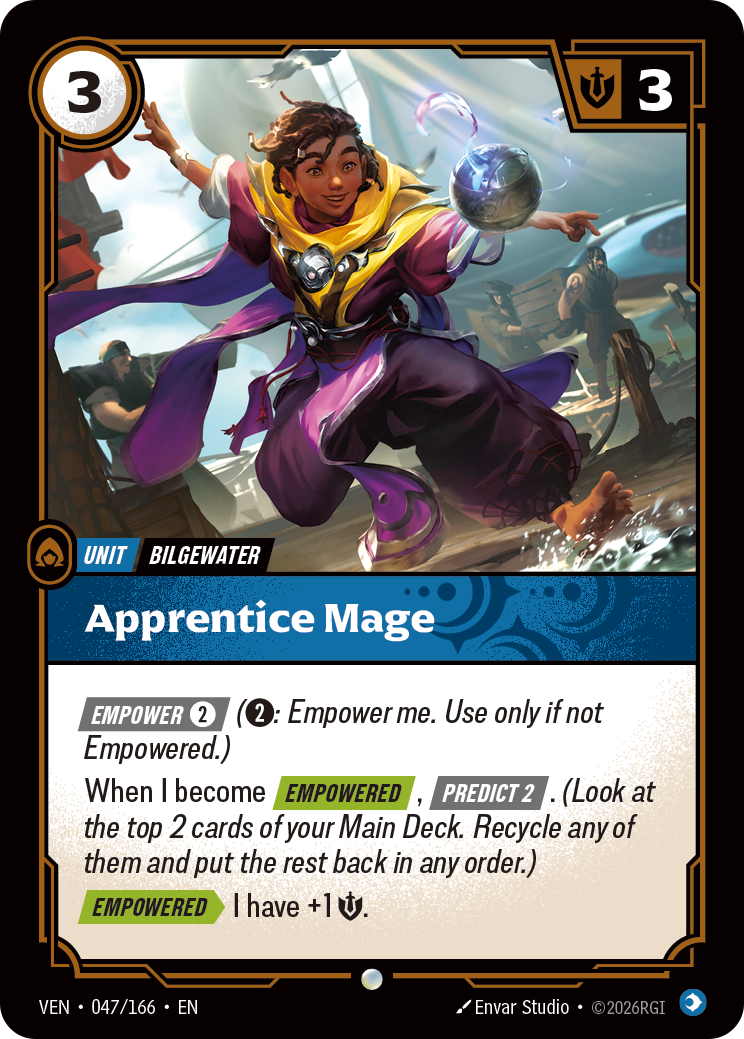 Apprentice Mage VEN-047/166 Normal Riftbound card