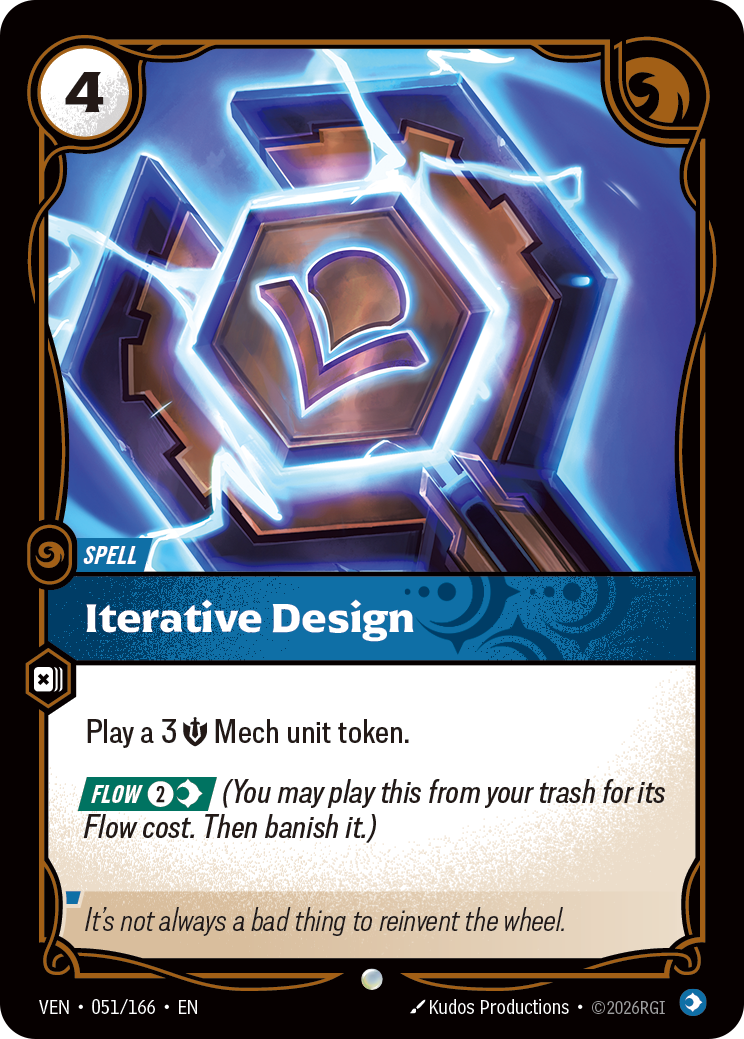 Iterative Design VEN-051/166 Normal Riftbound card