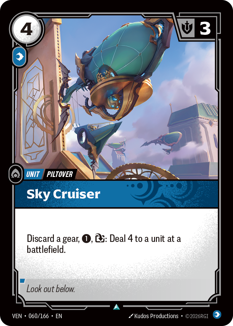 Sky Cruiser VEN-060/166 Normal Riftbound card