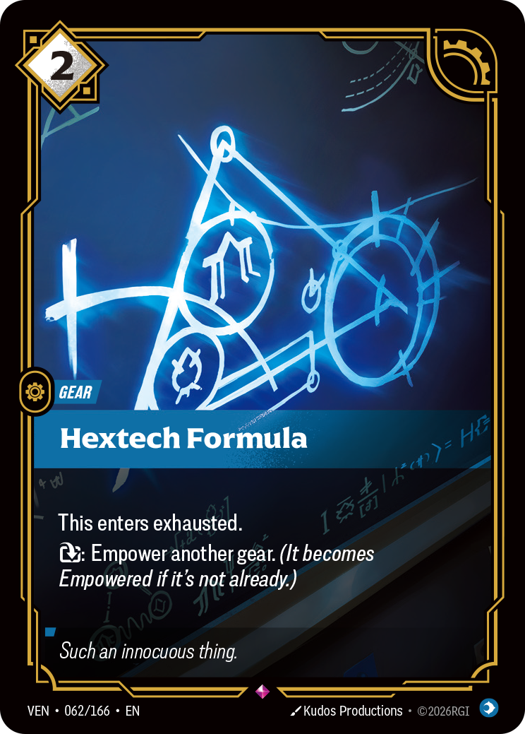 Hextech Formula VEN-062/166 Normal Riftbound card