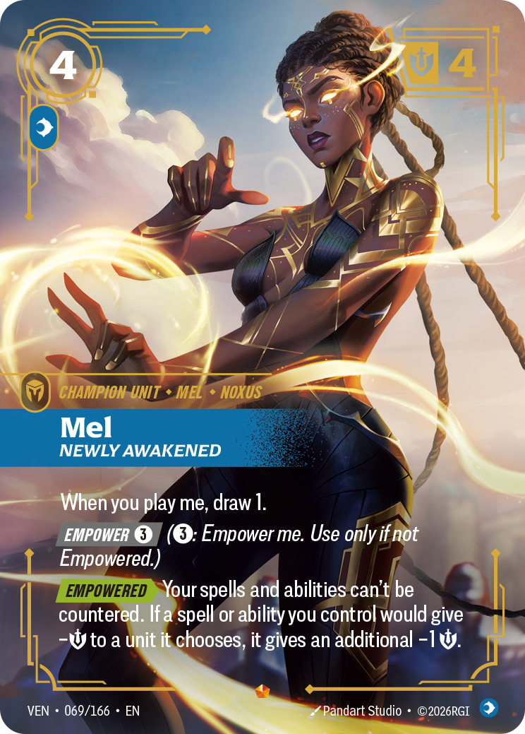 Mel, Newly Awakened VEN-069/166 Normal Riftbound card