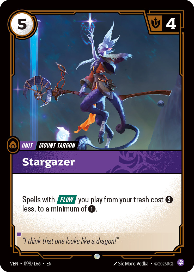 Stargazer VEN-098/166 Normal Riftbound card