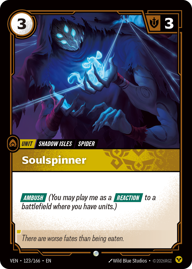 Soulspinner VEN-123/166 Normal Riftbound card