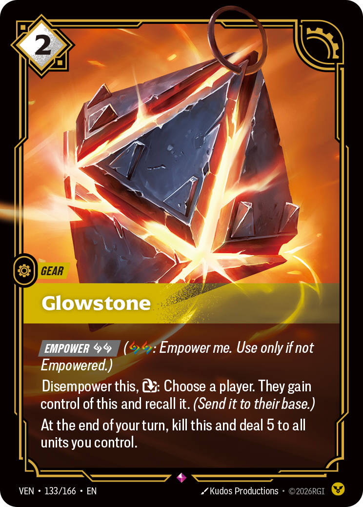 Glowstone VEN-133/166 Normal Riftbound card