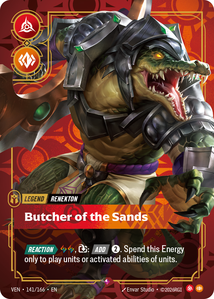 Butcher of the Sands VEN-141/166 Normal Riftbound card