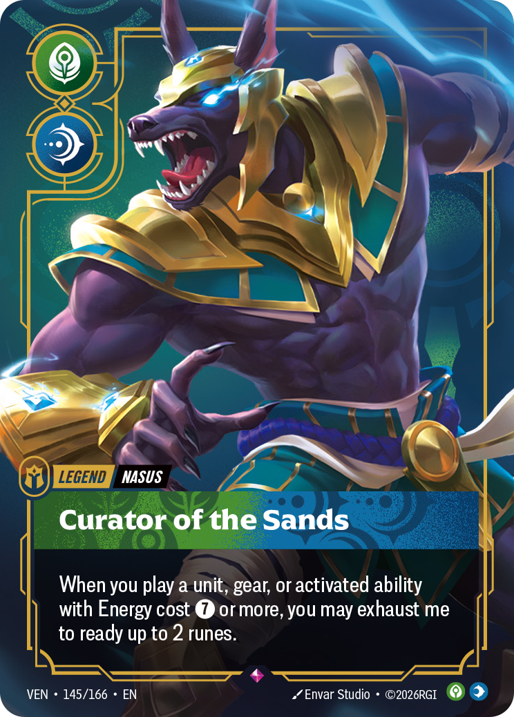 Curator of the Sands VEN-145/166 Normal Riftbound card