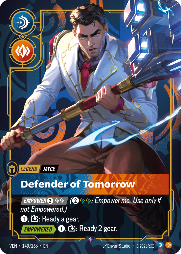 Defender of Tomorrow VEN-149/166 Normal Riftbound card