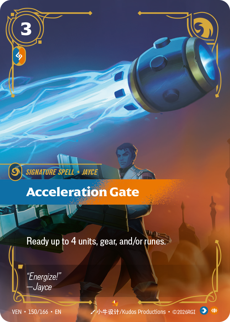Acceleration Gate VEN-150/166 Normal Riftbound card